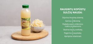 Raugintų kopūstų sulčių nauda