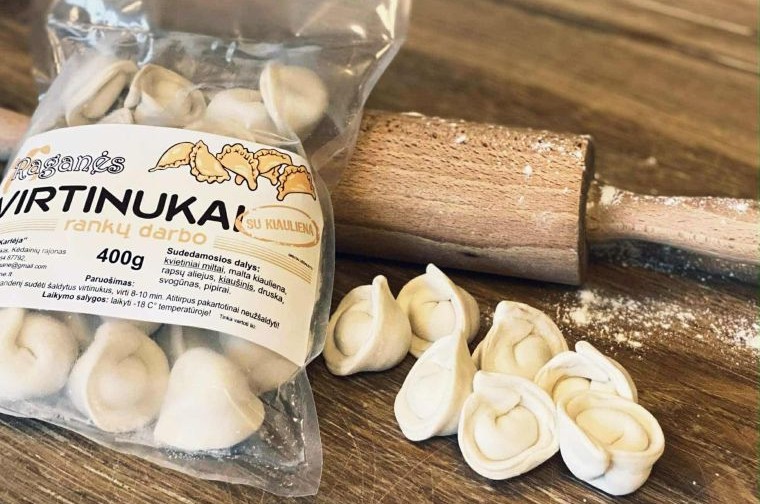 Raganės virtinukai su kiauliena