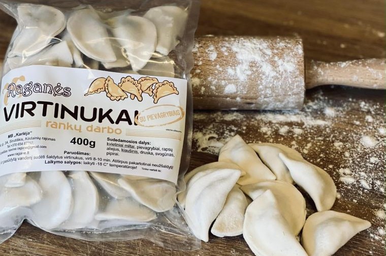 Raganės virtinukai su pievagrybiais